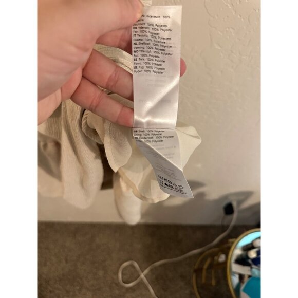 Samsoe Judith Drop Waist Ruffle Bottom Boho Dress - Picture 10 of 11